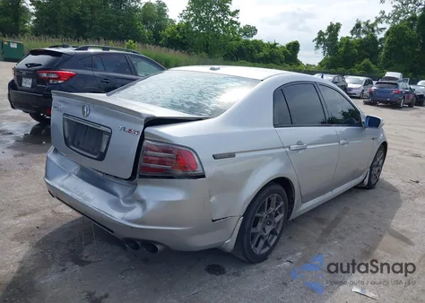 2007 Acura Tl Type S z USA, uszkodzony, nr VIN 19UUA76587A019993